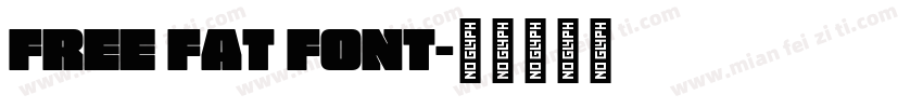 free fat font字体转换
